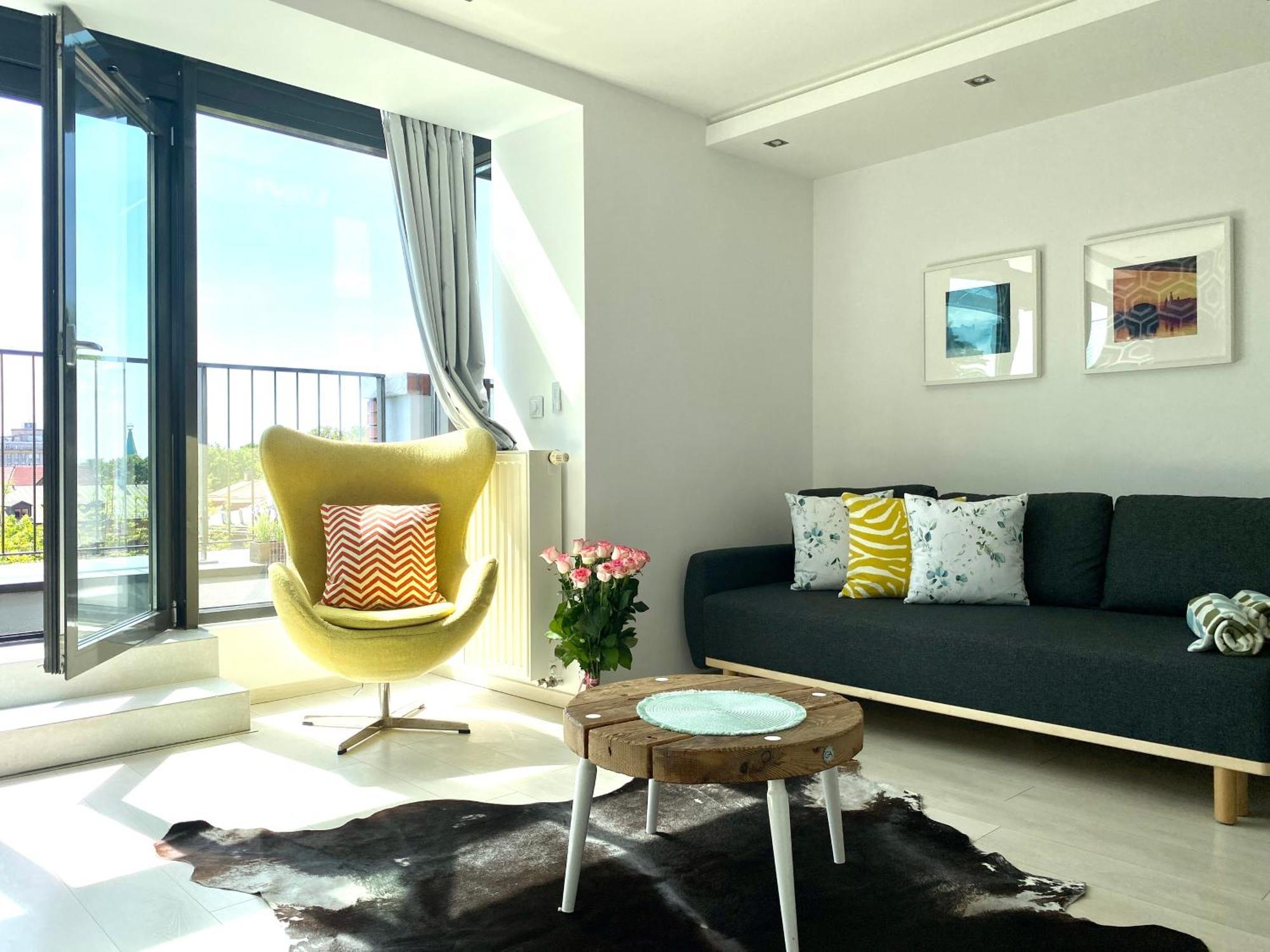 Angel Mint Apartment - Free Parking - Balcony Краков Экстерьер фото