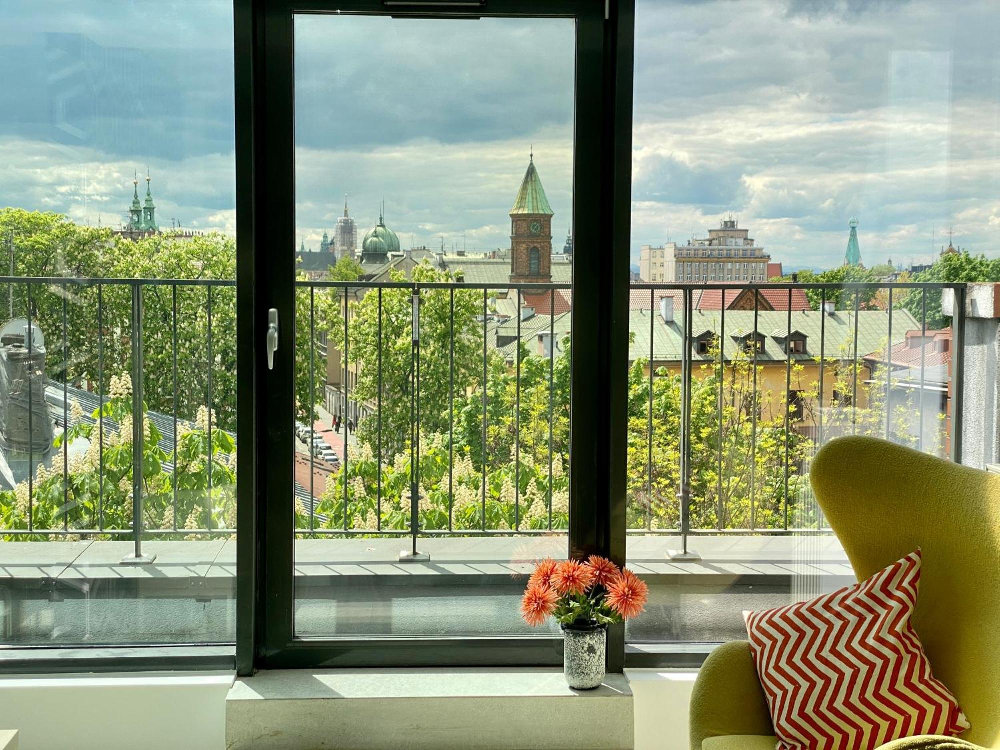 Angel Mint Apartment - Free Parking - Balcony Краков Экстерьер фото