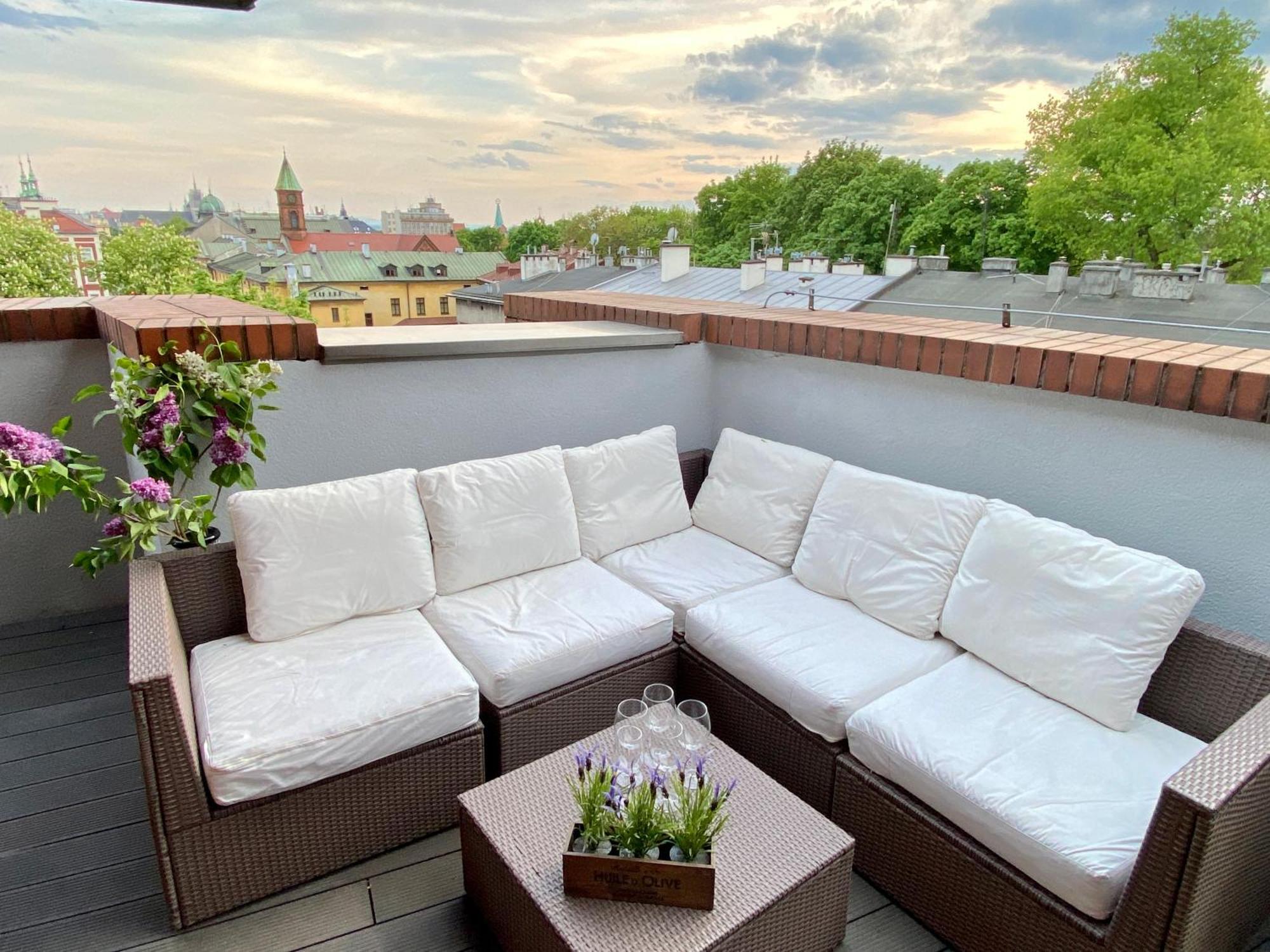 Angel Mint Apartment - Free Parking - Balcony Краков Экстерьер фото